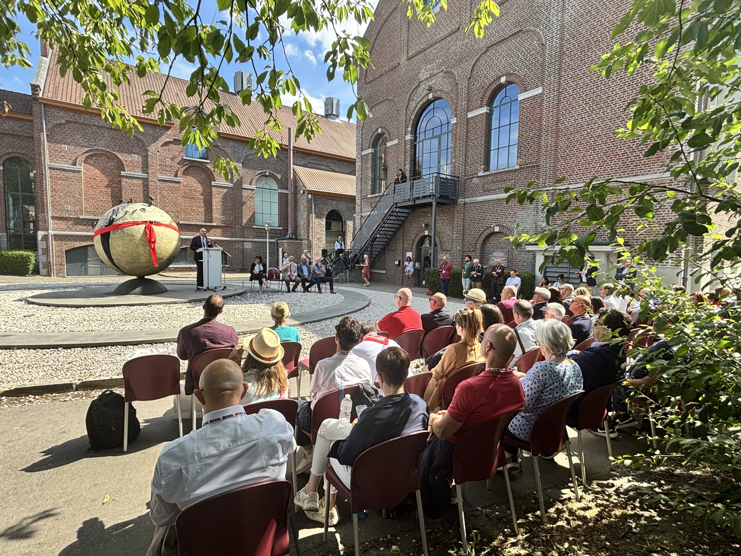 Marcinelle: inaugurato il monumento restaurato